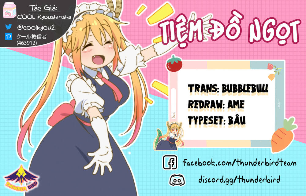 cuộc sống trả ơn của nàng rồng tohru! chapter 124: \"tooru và tatsuzawa\" - Trang 2