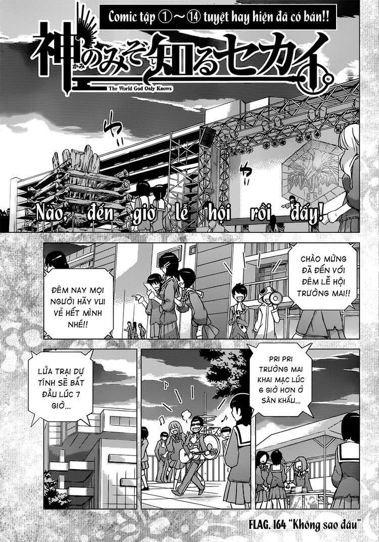 The World God Only Knows - Kami nomi zo Shiru Sekai Chapter 164 - Trang 2